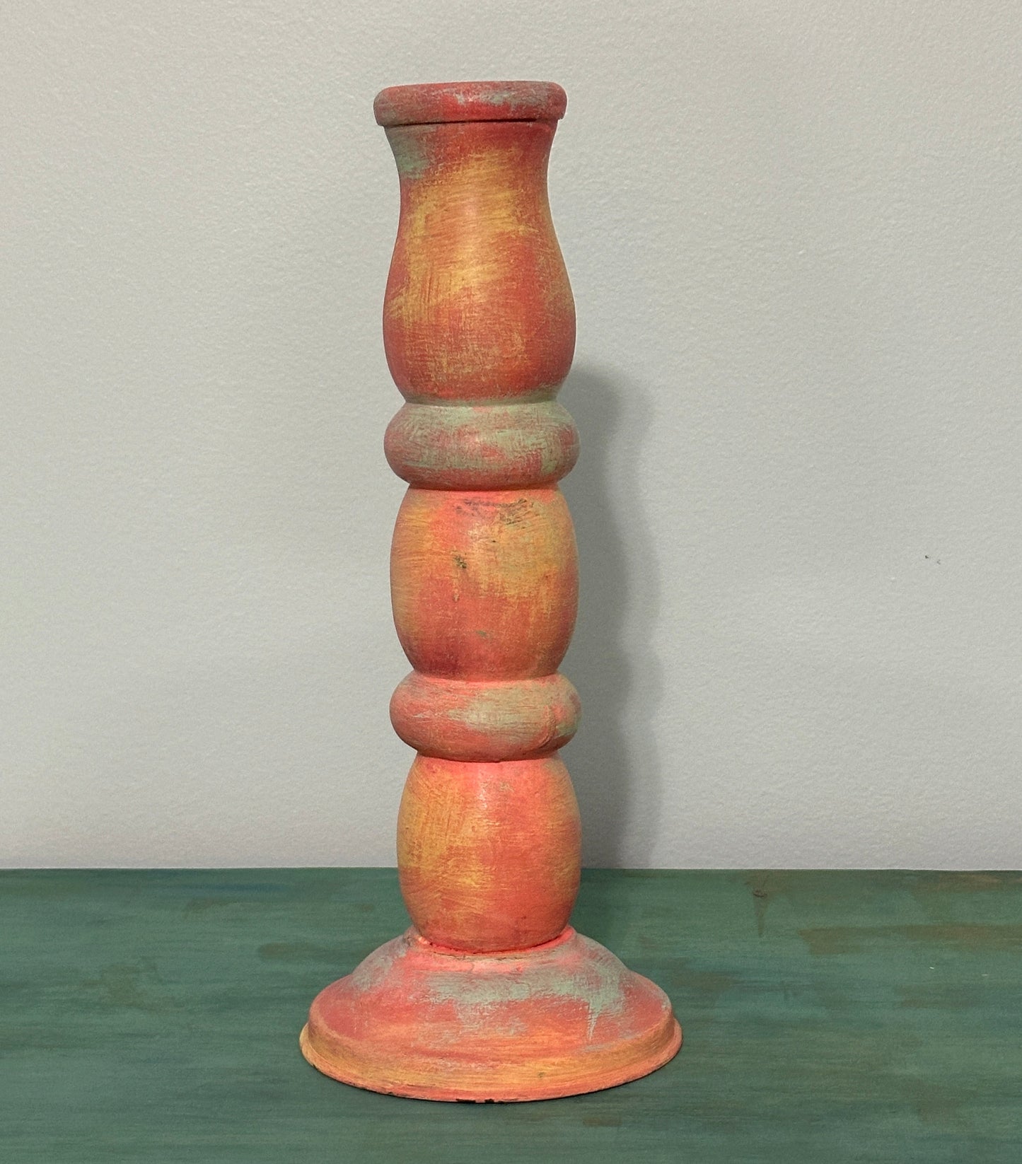 sunset glow candlestick