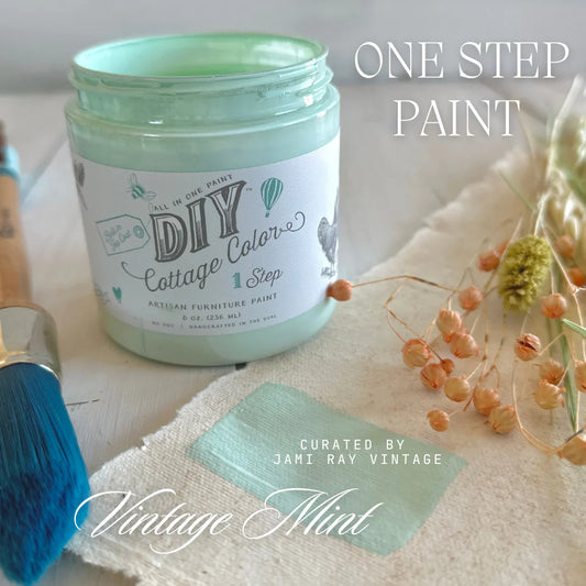 DIY Cottage Color - Vintage Mint